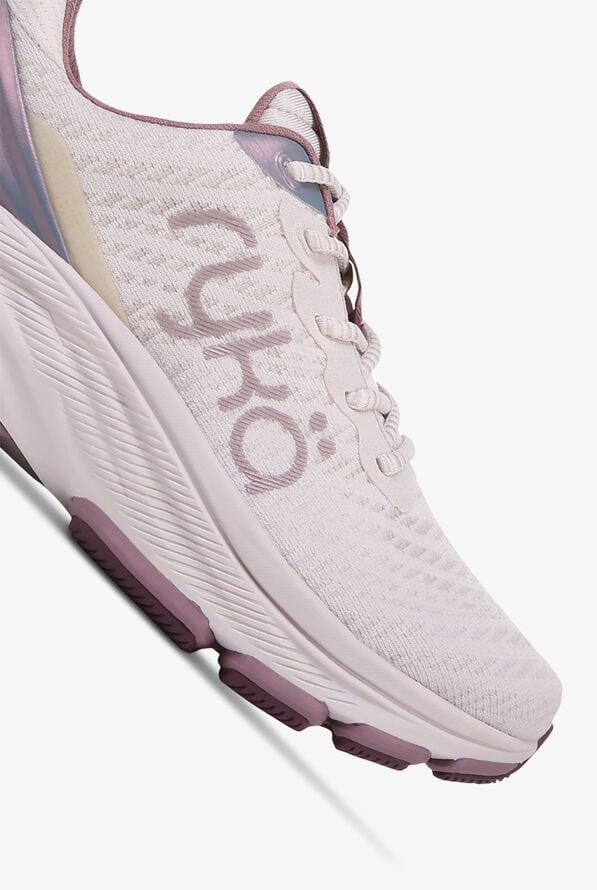 Ryka Women's Devotion X Max Lilac Grey Athletic Lace Up Nursing Shoes - null - 3