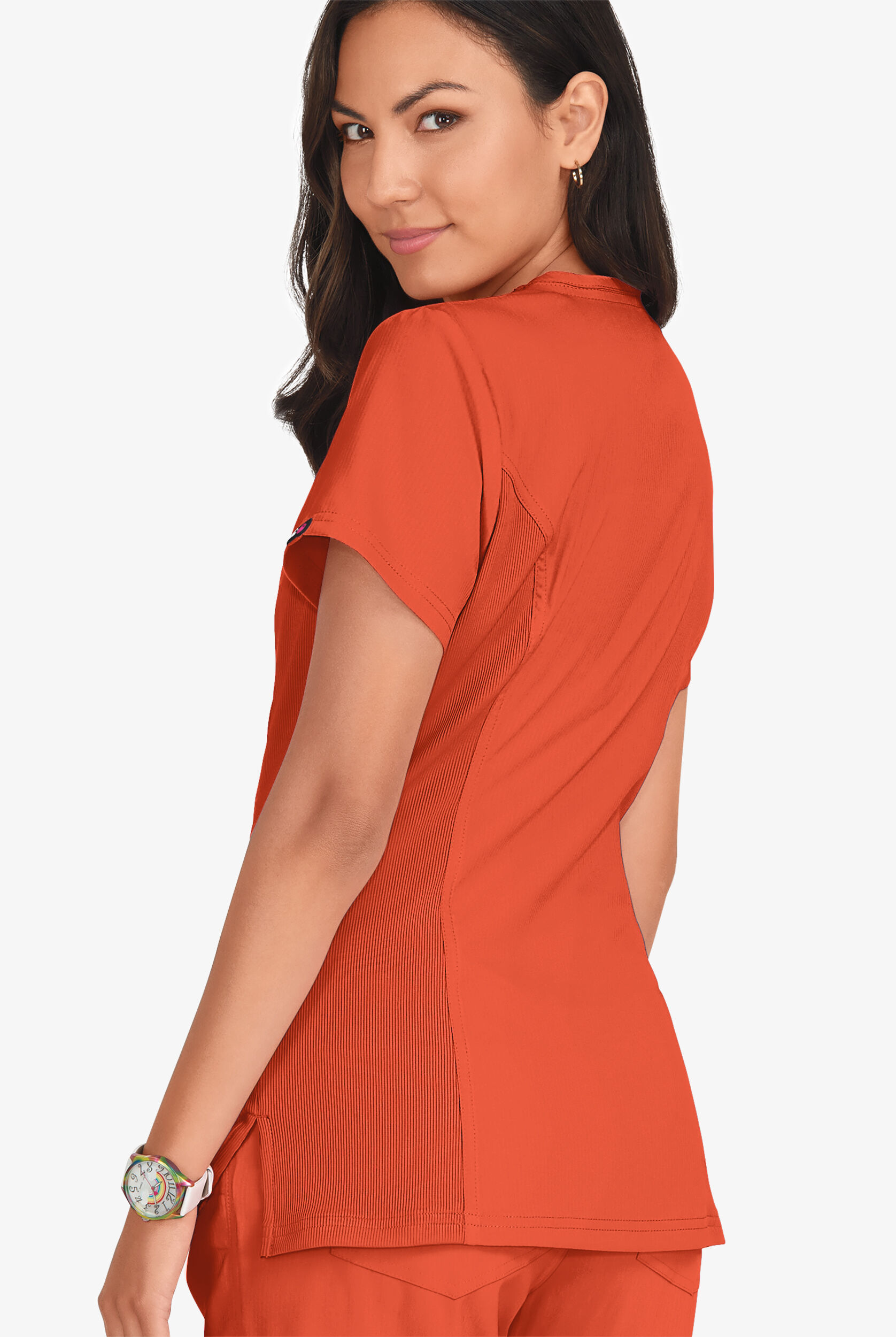 koi Lite Scrubs 317 Serenity Double Zipper Top | Fashion Scrub Tops
