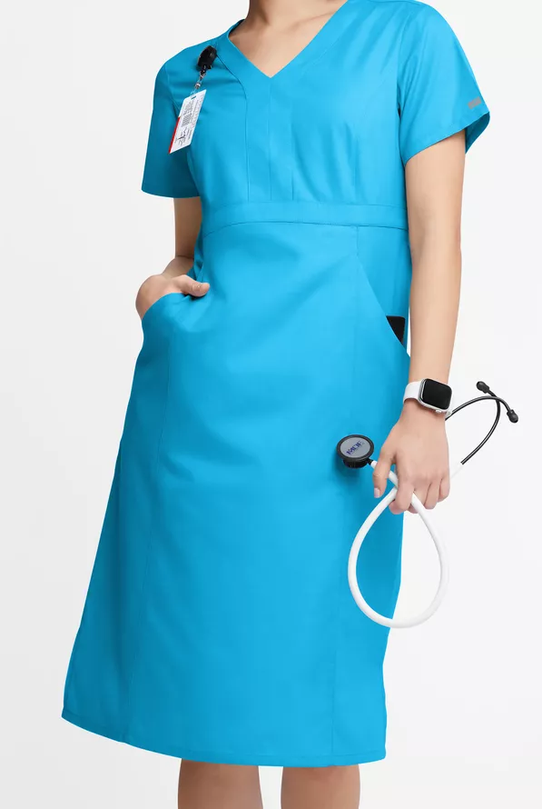 turquoise empire waist dress Turquoise Bridesmaid Dress A-Line Short Sleeves V Neck Sequined Empire Waist Long Chiffon Bridesmaid Dresses