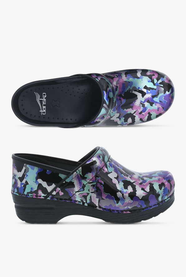 Dansko Women's Professional Mermaid Patent Nursing Clogs - null - 1