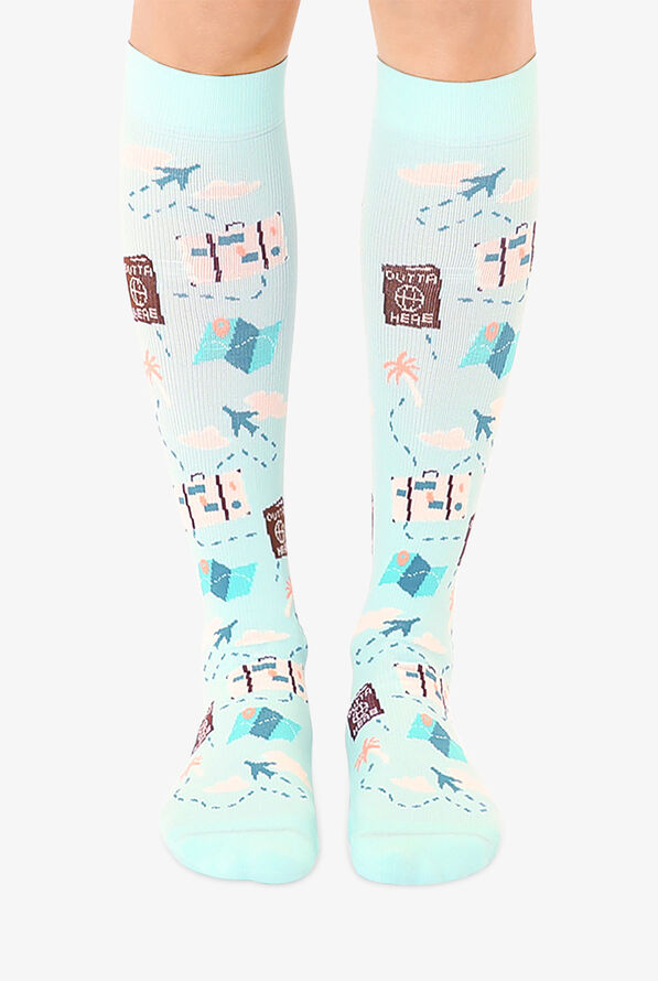 Living Royal Travel Women's 15-20 mmHg Moderate Compression Socks - null - 1