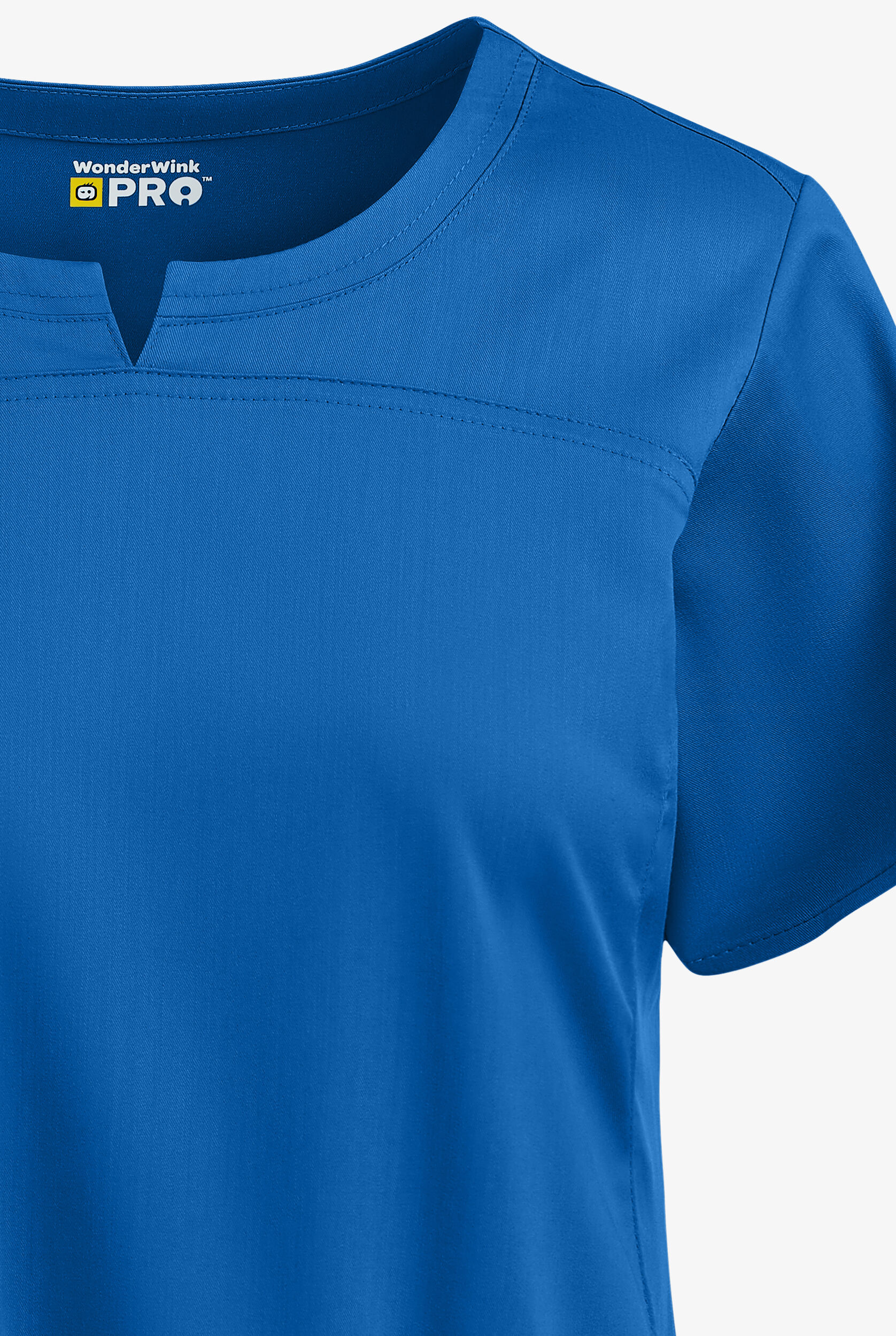 Blusa médica WonderWink PRO con cuello 