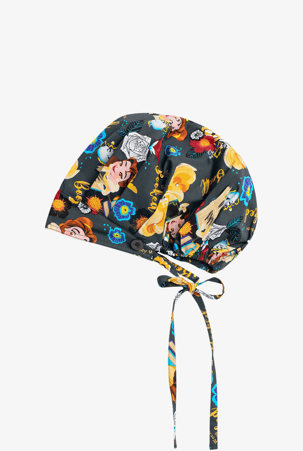 Cherokee Tooniforms Disney My Weekend is Booked Unisex Bouffant Print Scrub Hat - null - 1