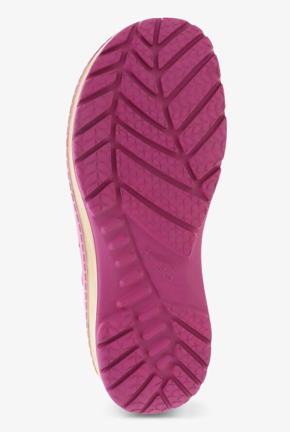 Dansko Women's Kane Fuchsia Backless Nursing Clogs - null - 6