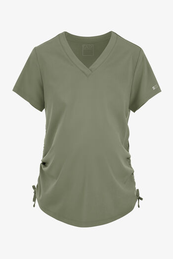 Blusa médica de maternidad Easy STRETCH Tori con espalda de malla refrescante para mujer