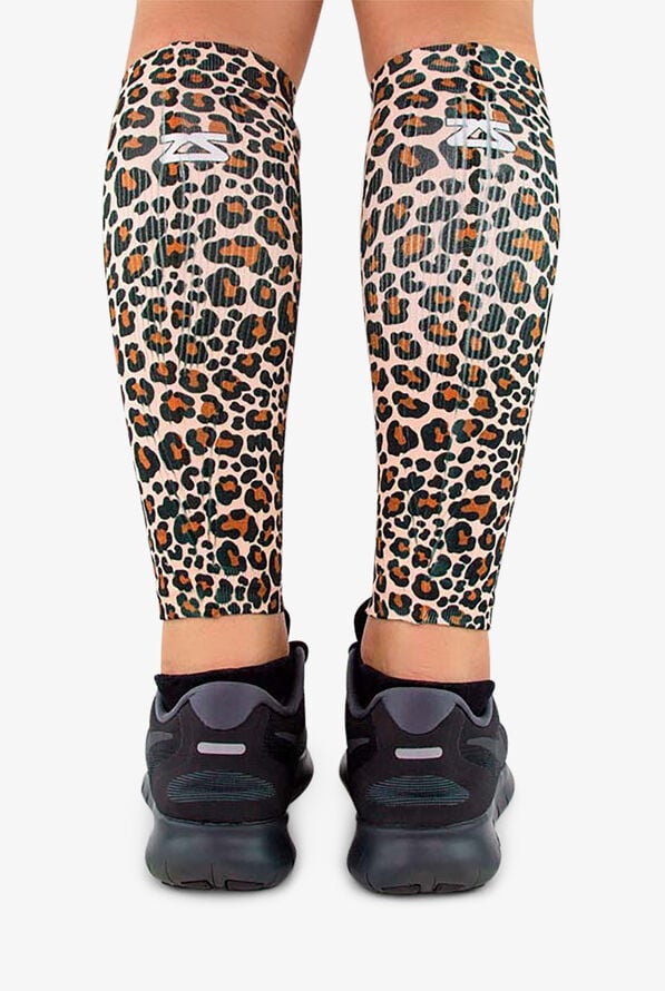 Zensah Leopard Women's 15-20 mmHg Moderate Compression Sleeves - null - 2