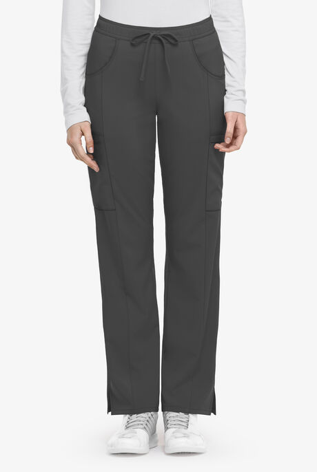 Dickies EDS Essentials Women's 7-Pocket STRETCH Drawstring Waistband Cargo  Scrub Pants