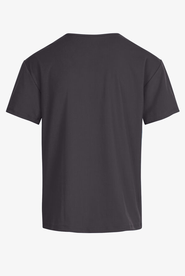 Camisa m&eacute;dica Cherokee Achieve STRETCH con cuello en V y 3 bolsillos para hombre - Pewter - 2