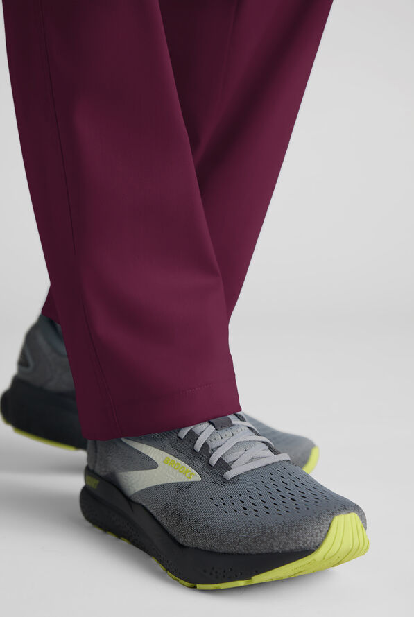 Advantage STRETCH Men's 10-Pocket Cargo Scrub Pant - Wine - 6