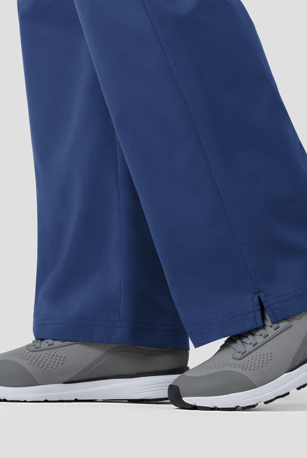 Pantal&oacute;n m&eacute;dico Carhartt FLD & RSCU STRETCH estilo cargo con piernas acampanadas y 6 bolsillos para mujer - Navy - 3