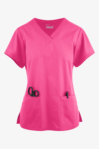 Butter-Soft Originals Women's 6-Pocket V-Neck Scrub Top