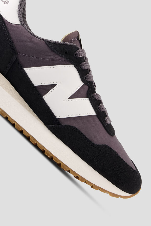 New Balance Women's 237 Black / Magnet / Sea Salt Athletic Lace Up Shoes - null - 3