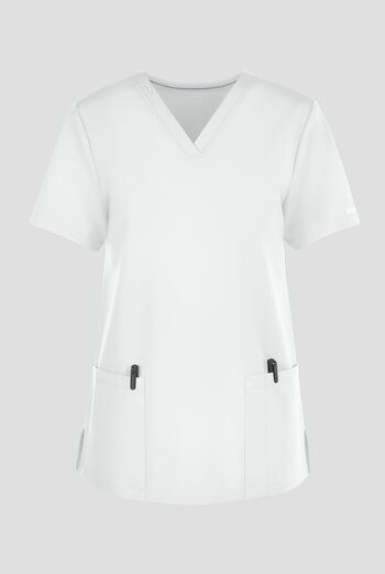 Cherokee Achieve Women's 2-Pocket STRETCH Knit V-Neck Scrub Top