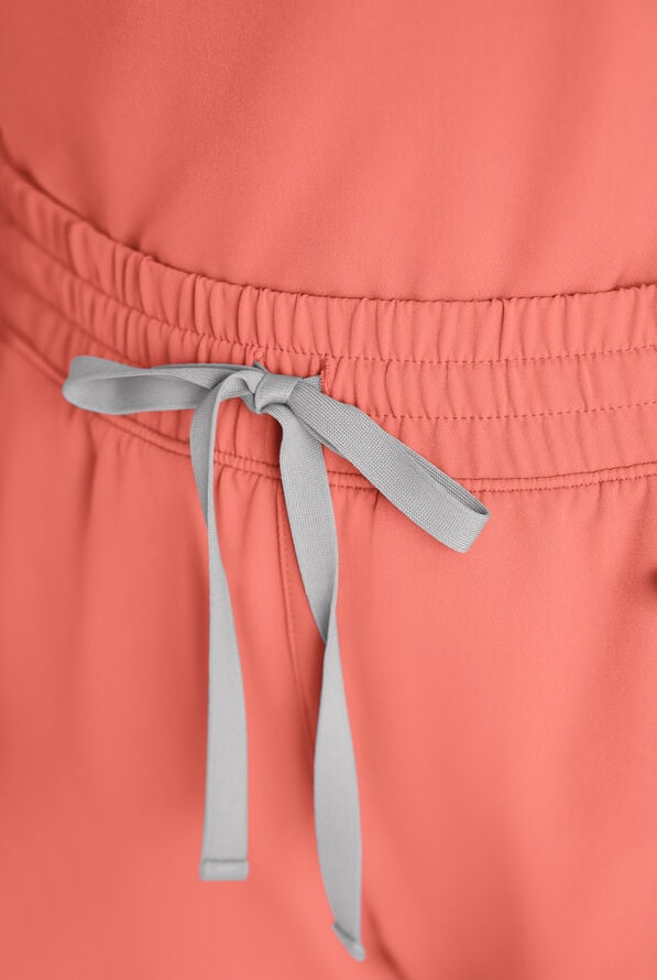 Pantal&oacute;n m&eacute;dico ReSurge Topaz con cord&oacute;n ajustable y 11 bolsillos para mujer - Chilled Guava - 6