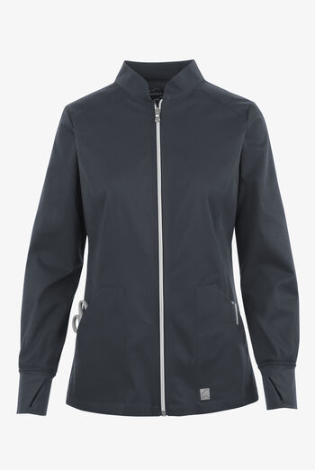 Butter-Soft STRETCH Women's 3-Pocket Zip Front Scrub Jacket