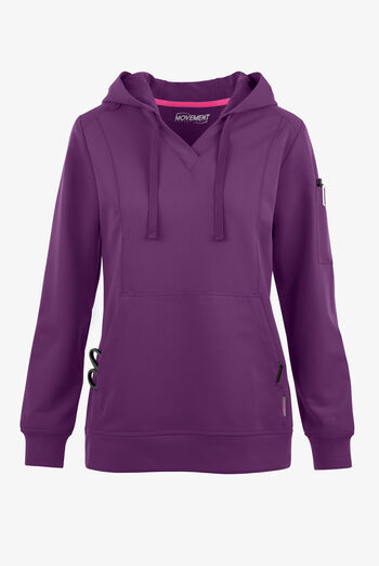 MOVEMENT by Butter-Soft Sirius Women's 4-Pocket Long Sleeve STRETCH Scrub Hoodie