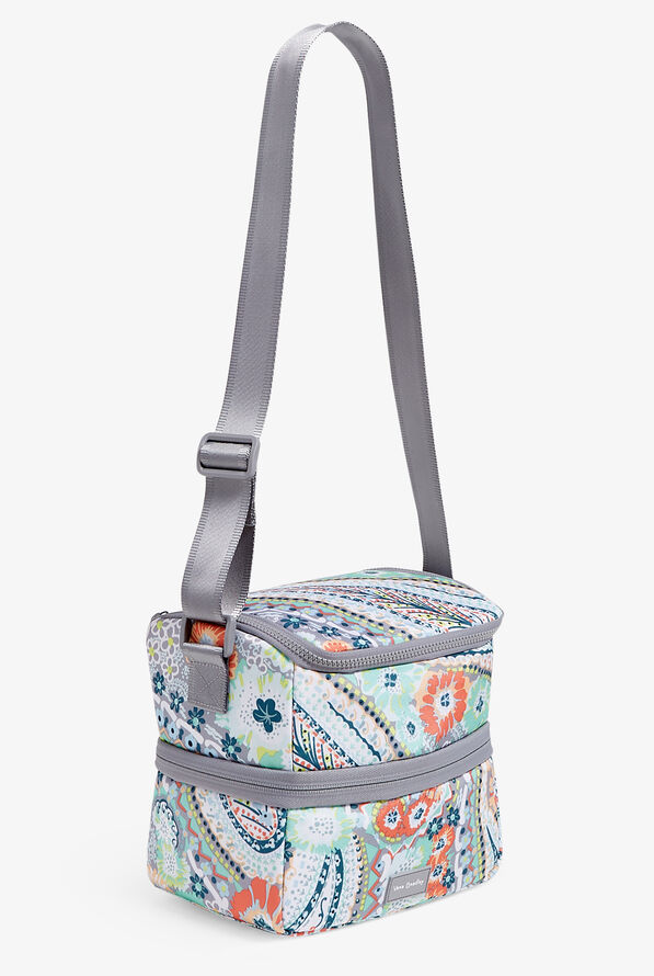 Vera Bradley Citrus Paisley Women's ReActive Expandable Lunch Cooler - null - 4