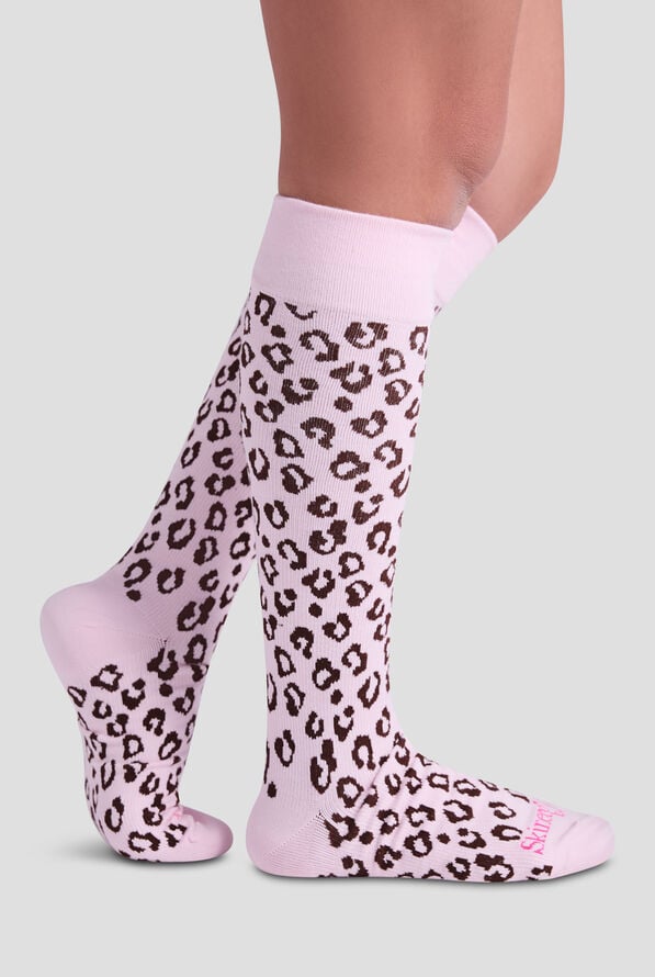 Skinergy Cheetah 15-20 mmHG Women's Compression Socks - null - 2