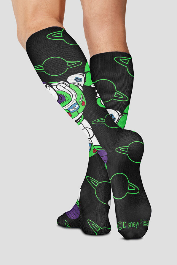 Tooniforms Mens Infinitely Buzz 10-15 mmHG Light Compression Socks - null - 2