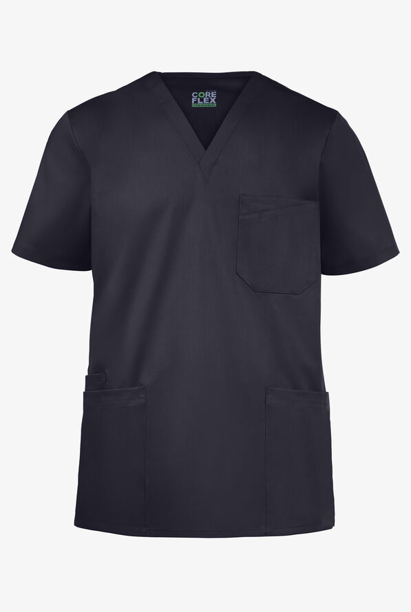 Maevn Coreflex UA Exclusive Men's 5-Pocket V-Neck Scrub Top - True Navy - 1