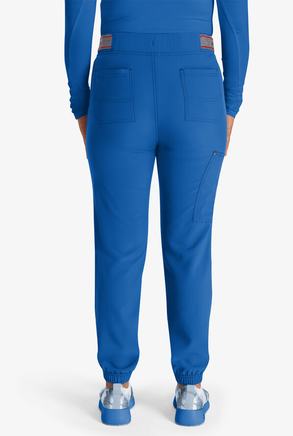 Dickies EDS NXT Women's 5-Pocket Cargo Jogger Scrub Pants - Royal - 4