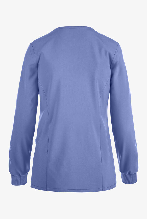 Chaqueta médica abrigada Dickies EDS Essentials con 2 bolsillos para mujer - Ceil Blue - 2