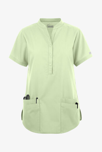 Butter-Soft Originals Women's 6-Pocket Mandarin Collar Scrub Top