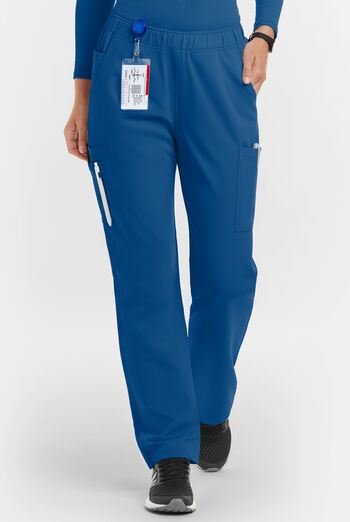 Pantalón médico MOVEMENT by Butter-Soft STRETCH Rigel con cordón y 9 bolsillos para mujer