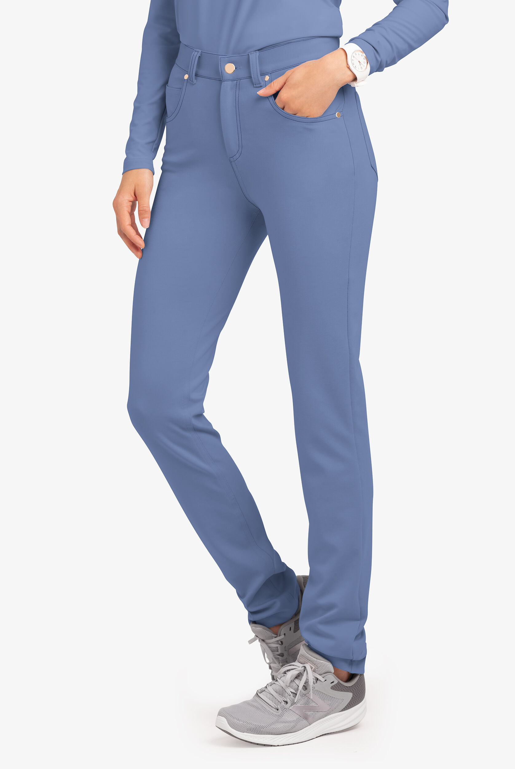 Ponte Knit Jean Style PETITE Pants 