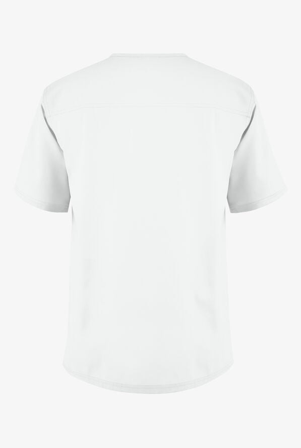 Camisa m&eacute;dica Butter-Soft Core by UA&trade; con canes&uacute; y 1 bolsillo para hombre - White - 2