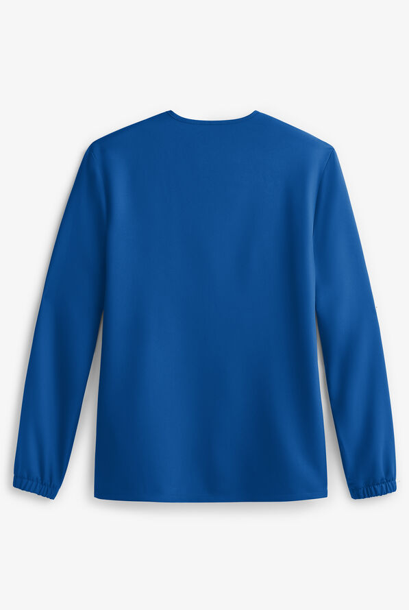 Chaqueta m&eacute;dica unisex Cherokee Workwear Originals Ultra con cremallera y 3 bolsillos - Royal - 5