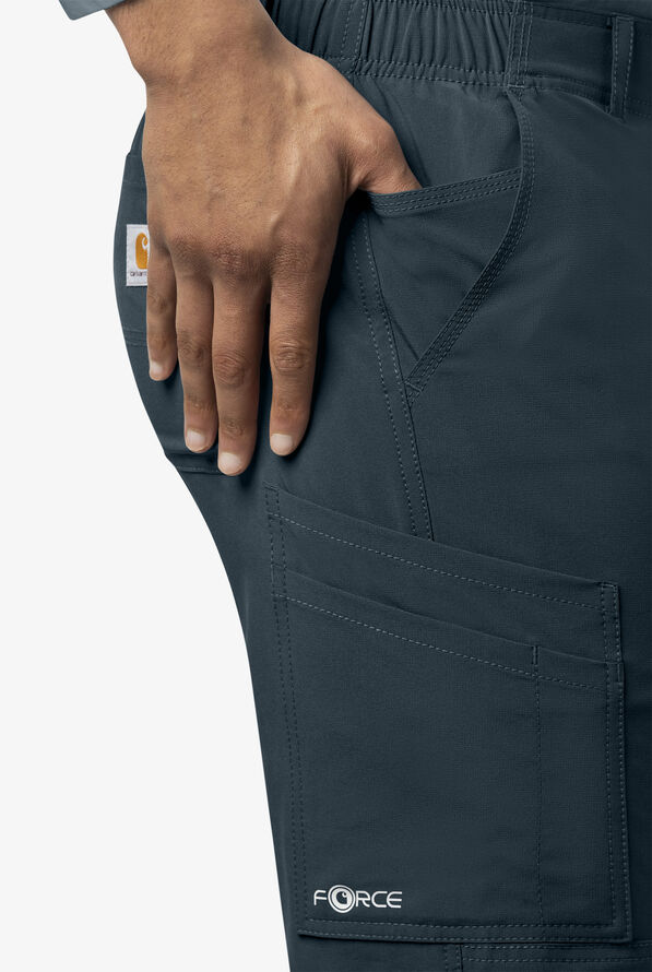 Carhartt Cross-Flex Men's 8-Pocket STRETCH Cargo Jogger Scrub Pants - Navy - 4