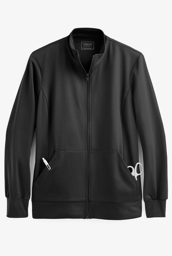 Cherokee Workwear Revolution Unisex Scrub Jacket, Stretch Scrubs