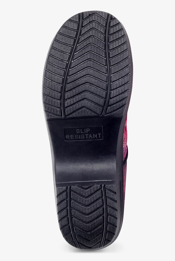 Savvy Women's Brandy Pink Serpent Nursing Clogs - null - 6