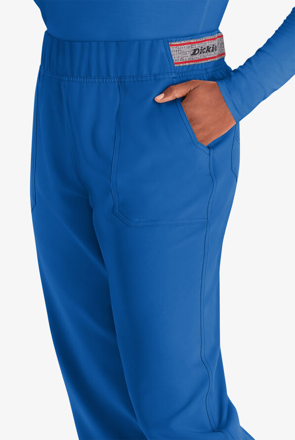 Dickies EDS NXT Women's 5-Pocket Cargo Jogger Scrub Pants - Petite - Royal - 2