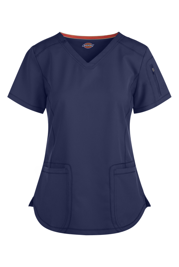 Dickies Dynamix VNeck Scrub Top Uniform Advantage