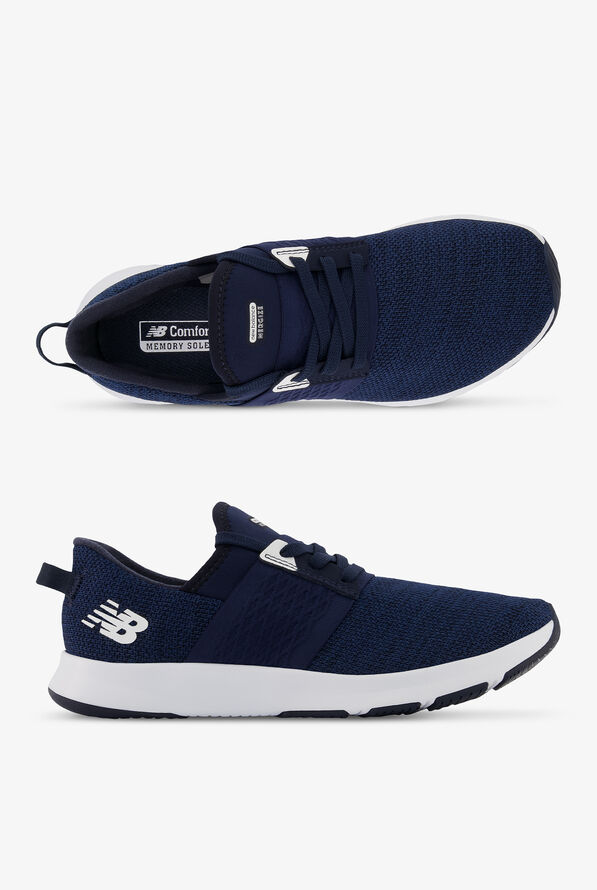 New Balance Women's DynaSoft Nergize v3 Navy/White Athletic Lace Up Nursing Shoes - null - 1