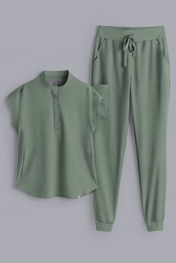 Hypothesis Women's Dolman & Jogger Scrub Set