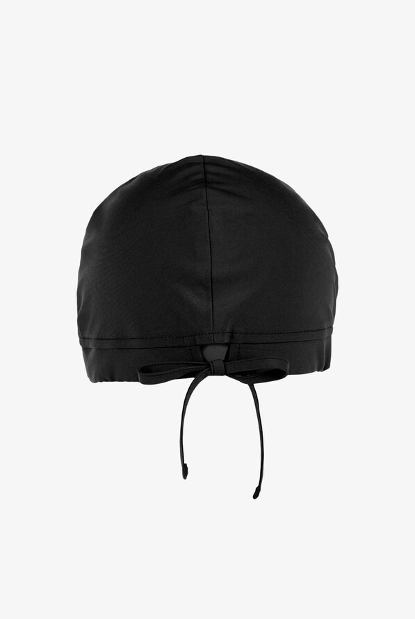 Dickies EDS Essentials Unisex Inner Terrycloth Scrub Hat - Black - 2