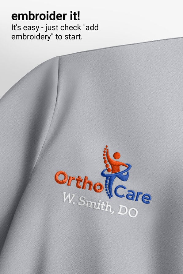 Butter-Soft Core Women's 2-Pocket V-Neck Scrub Top - Silver - 5