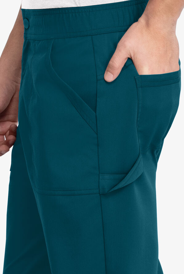 Pantal&oacute;n m&eacute;dico Dickies Balance estilo cargo con bragueta y 6 bolsillos para hombre - Caribbean Blue - 4