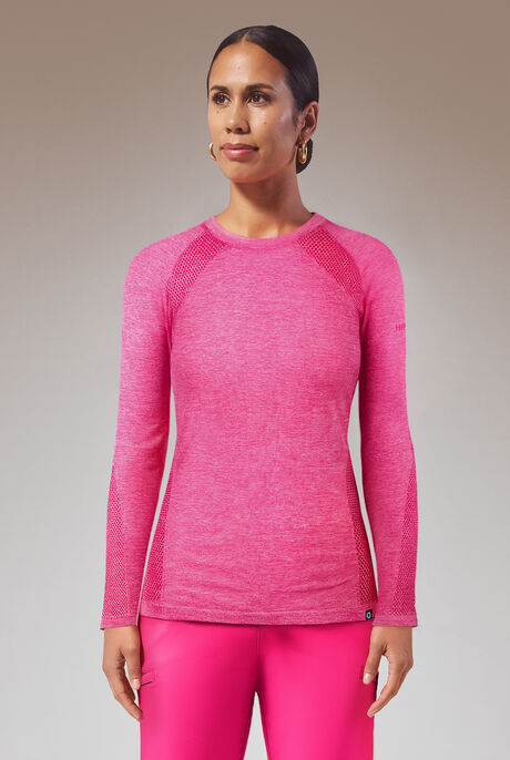 Hypothesis Inner K Contour Women's Long Sleeve Crew Neck Knit Underscrub