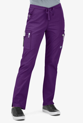 Butter-Soft STRETCH Women's 11-Pocket Drawstring Scrub Pants