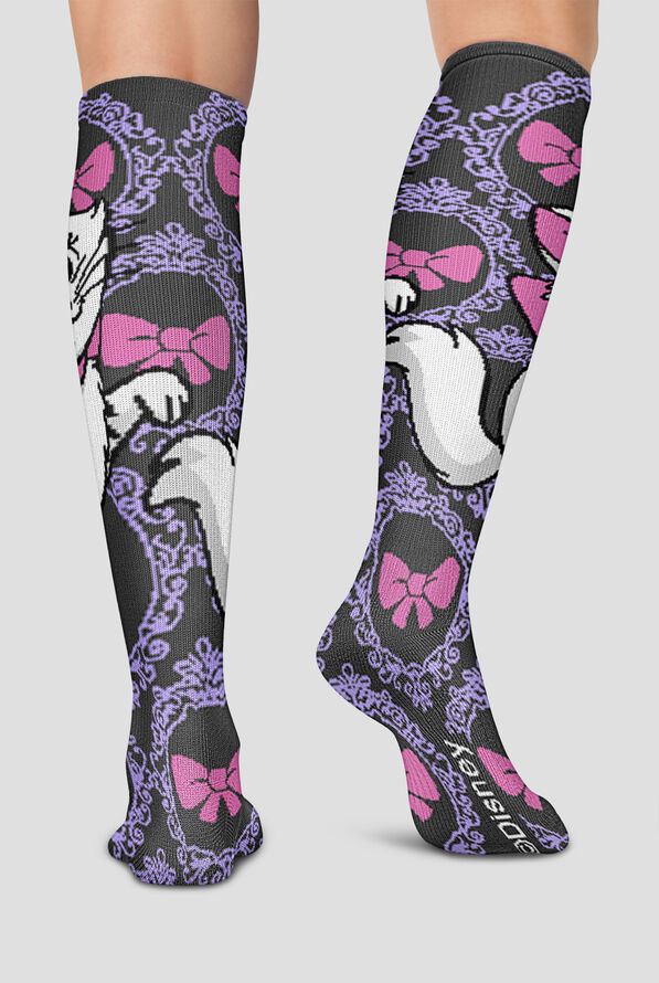 Tooniforms Aristocats Caf&eacute; Kitty Women's 10-15 mmHG Light Compression Socks - null - 2