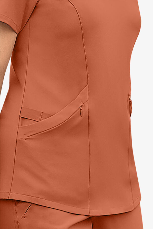 WonderWink Renew Women's 4Pocket STRETCH Scrub Top, Stretch Scrubs