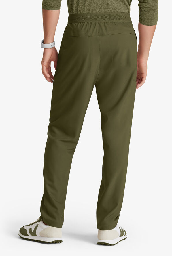 Grey's Anatomy by Barco Evolve STRETCH Highland Men's 5-Pocket Slim Leg Cargo Scrub Pants - Fern - 4