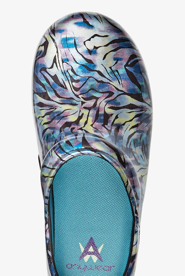 Anywear Women's SR Angel Iridescent Glam Nursing Clogs - null - 2