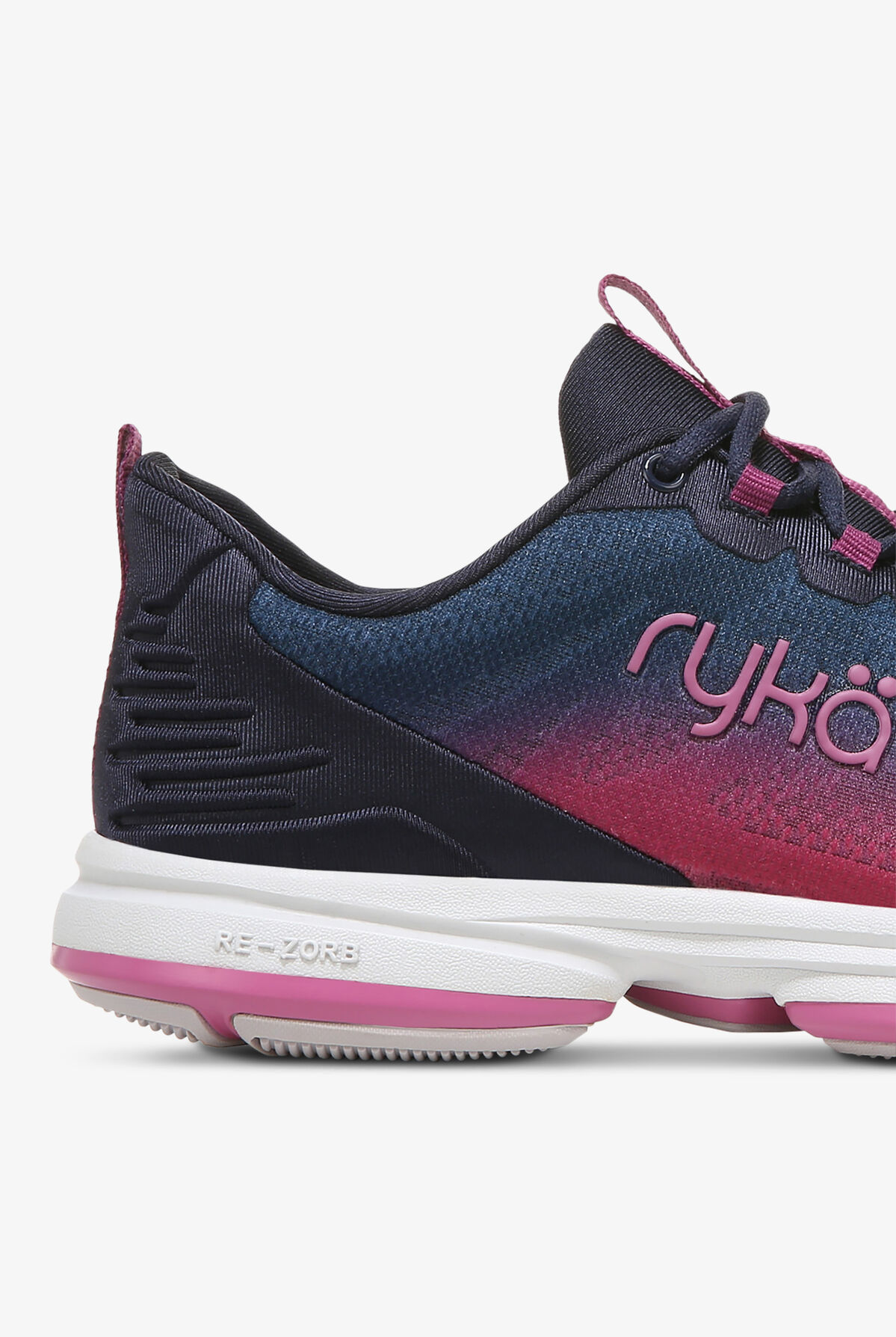 Ryka Women's Devotion Plus Navy Blue Athletic Lace Up Nursing