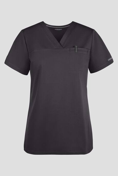 Cherokee Achieve Women's 1-Pocket Tuck in V-Neck Scrub Top