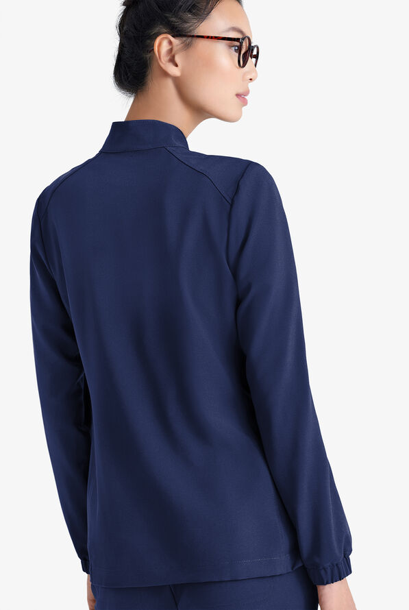 Grey's Anatomy by Barco Evolve Sustainable STRETCH Women's 3Pocket Zip